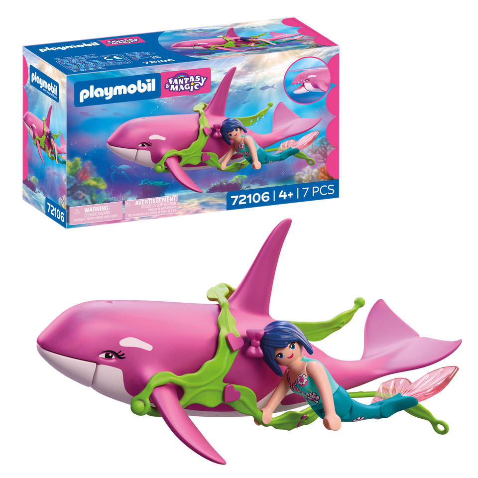 PLAYMOBIL orka met zeemeermin 72106 Main Image