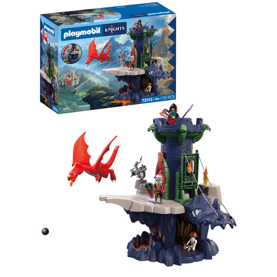 PLAYMOBIL Knights drakenridders toren 72113