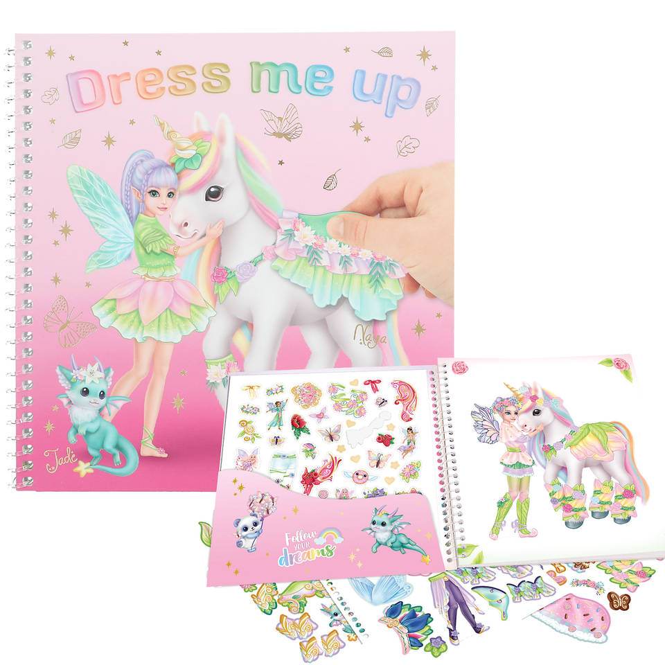Ylvi Dress Me Up stickerboek Follow Your Dreams