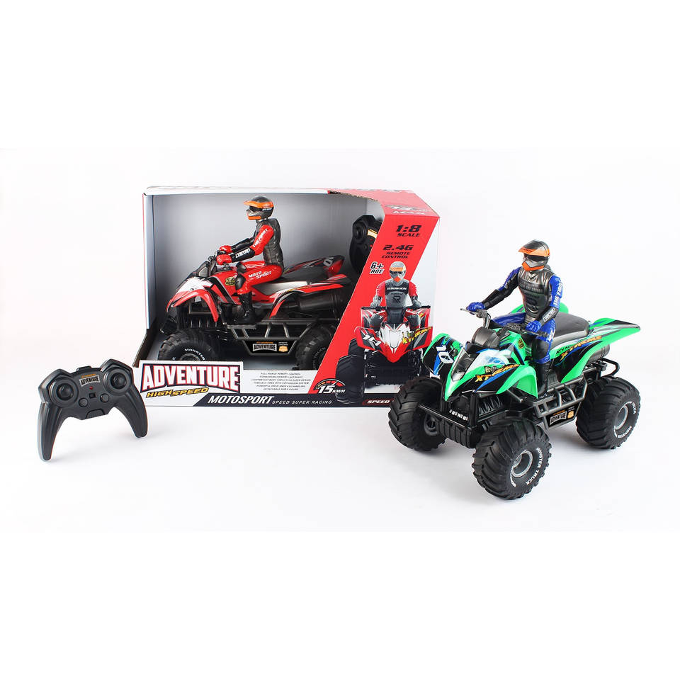 Adventure High Speed Motorsport op afstand bestuurbare quad met licht