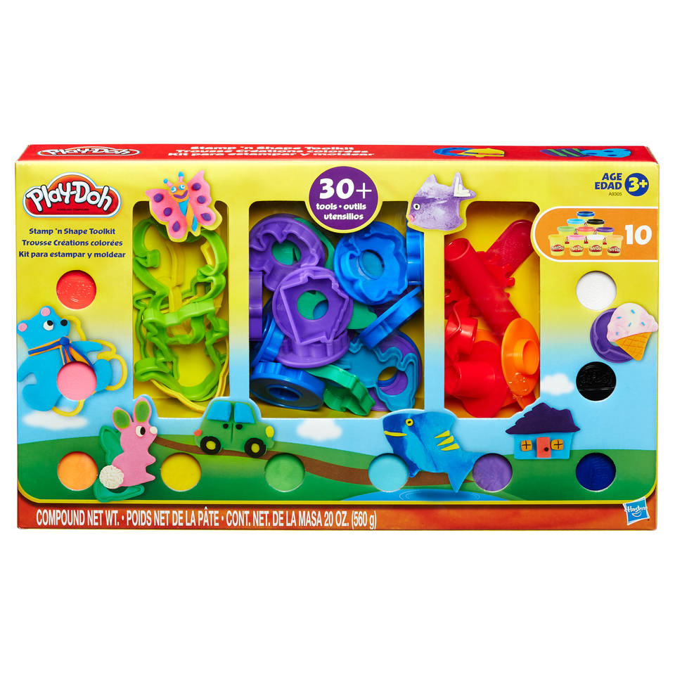 Play-Doh Stamp ’n Shape toolkit