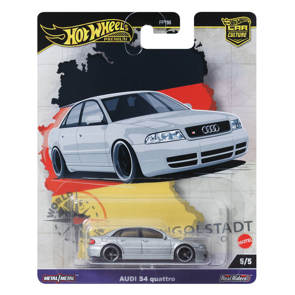 Hot Wheels Premium Car Culture Audi S4 Quattro