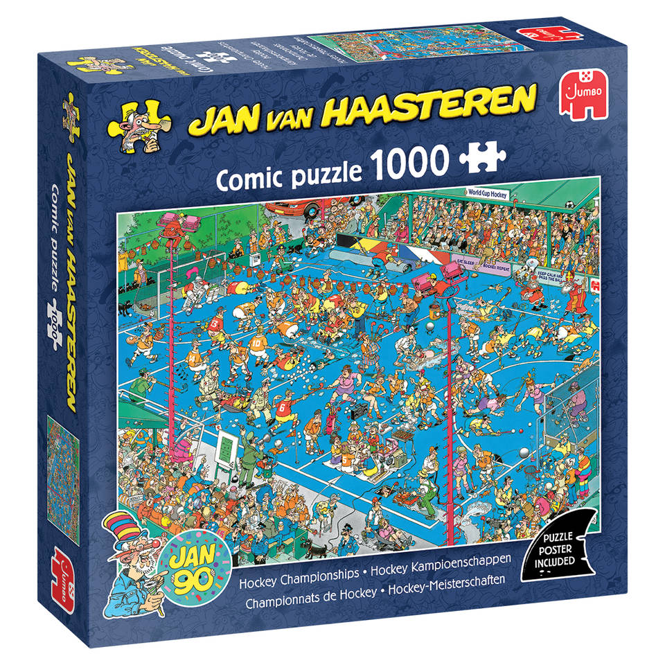 Jumbo Jan van Haasteren puzzel Hockey kampioenschappen - 1000 stukjes