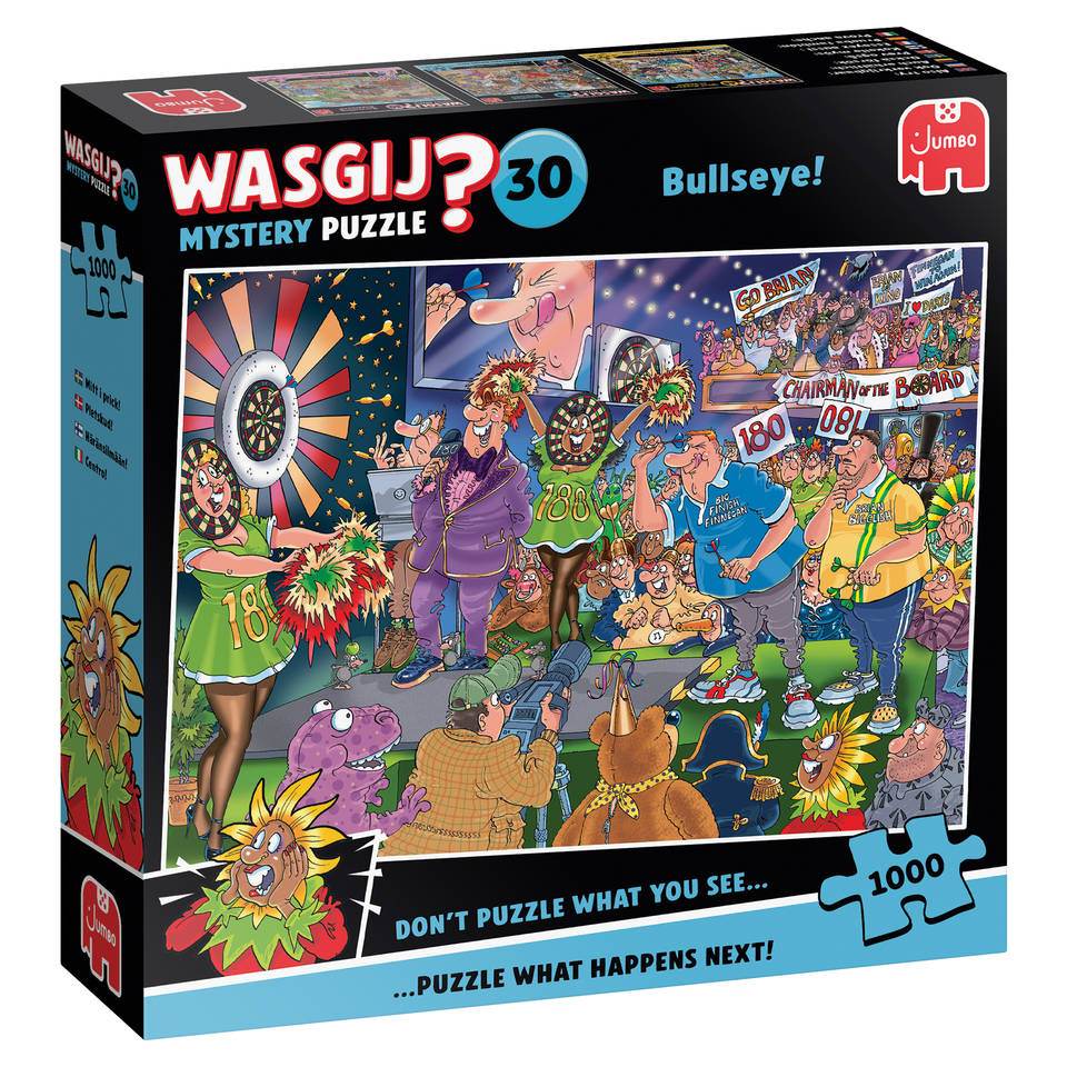 Jumbo Wasgij Mystery 30 puzzel Schot in de roos - 1000 stukjes