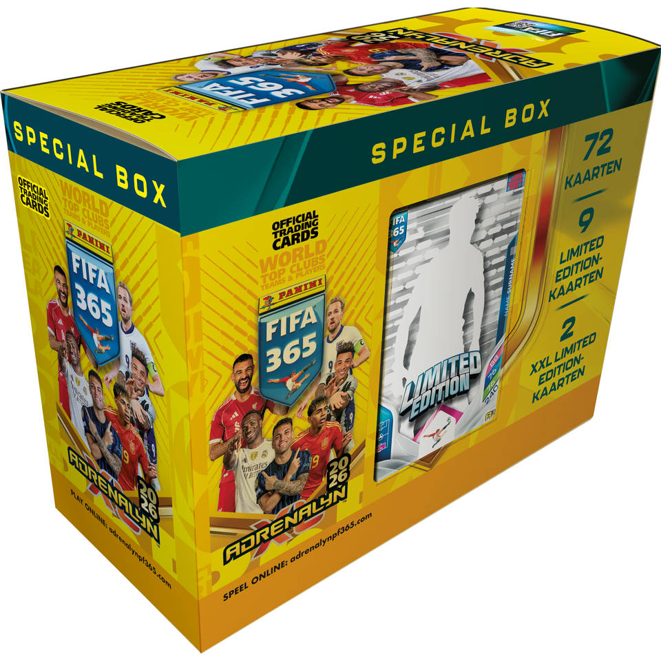 Panini Adrenalyn XL FIFA 365 25/26 Special Box Main Image