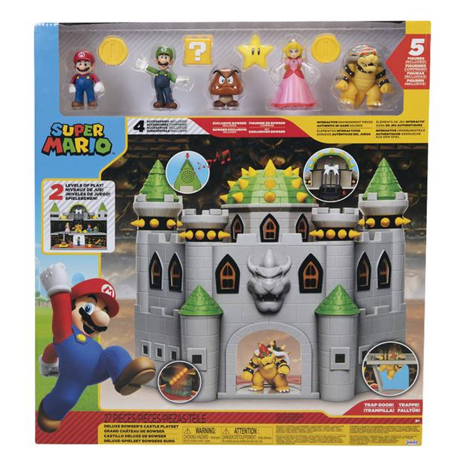 Super Mario Bowser's kasteel deluxe speelset