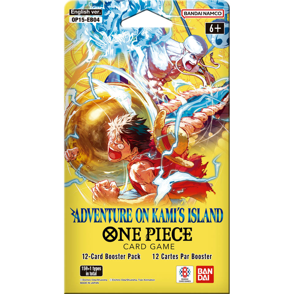 One Piece Card Game OP15 Adventure on Kami's Island sleeved booster
