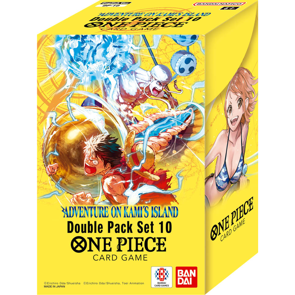 One Piece Card Game Adventure on Kami's Island Double Pack Set Vol. 10