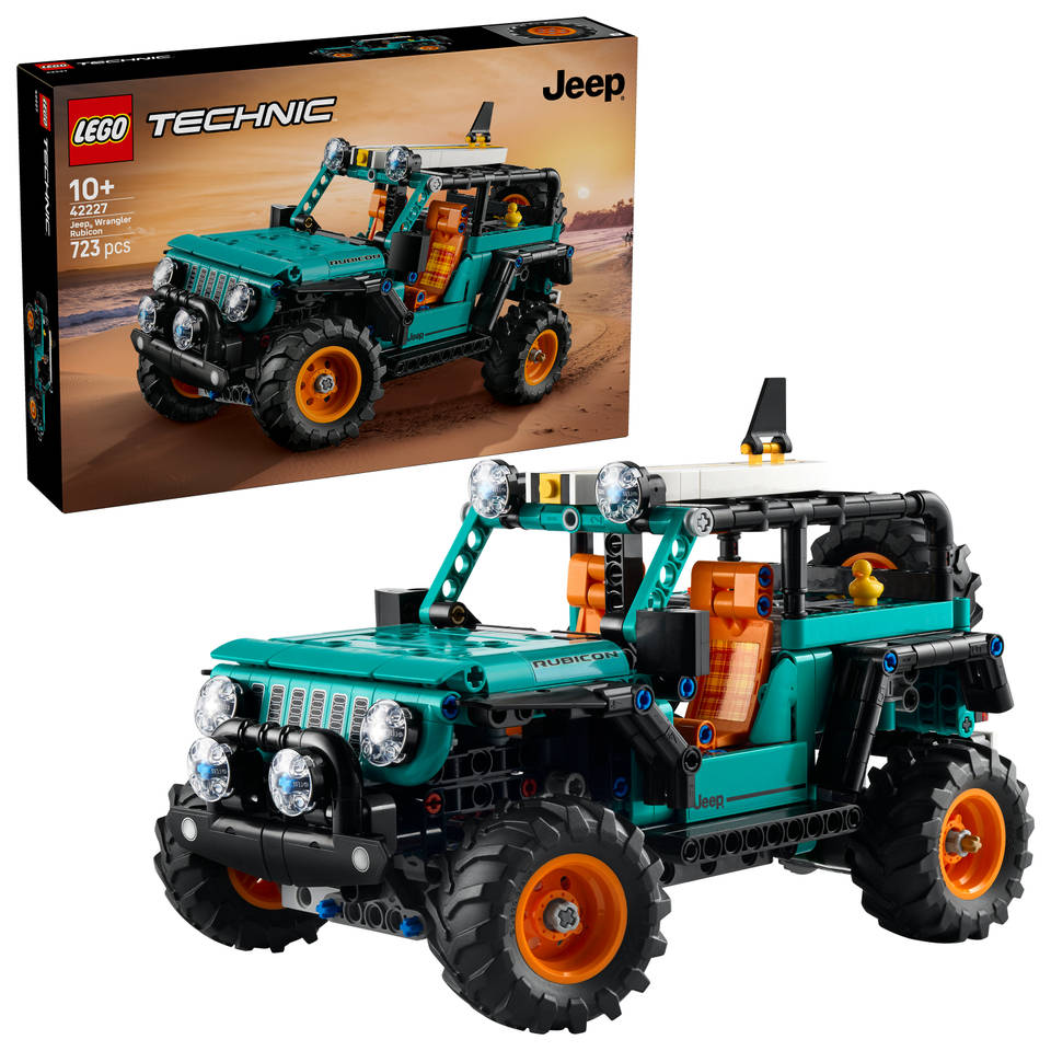 LEGO Technic Jeep Wrangler Rubicon terreinwagen 42227
