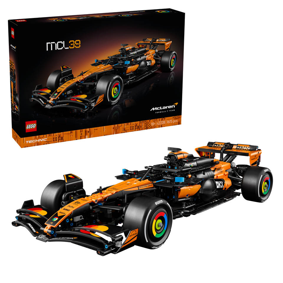 LEGO Technic McLaren MCL39 F1 auto 42228