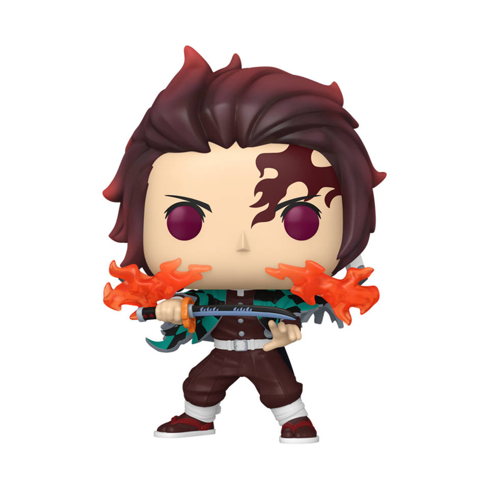 Funko Pop! figuur Demon Slayer Tanjiro Kamado Fire Breathing Main Image