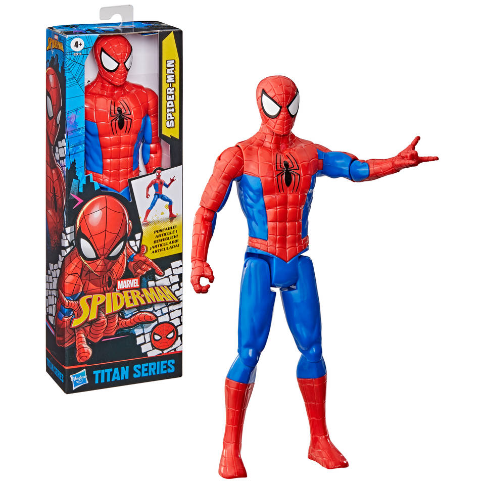 Marvel Spider-Man Titan Series actiefiguur Blue Classic Main Image
