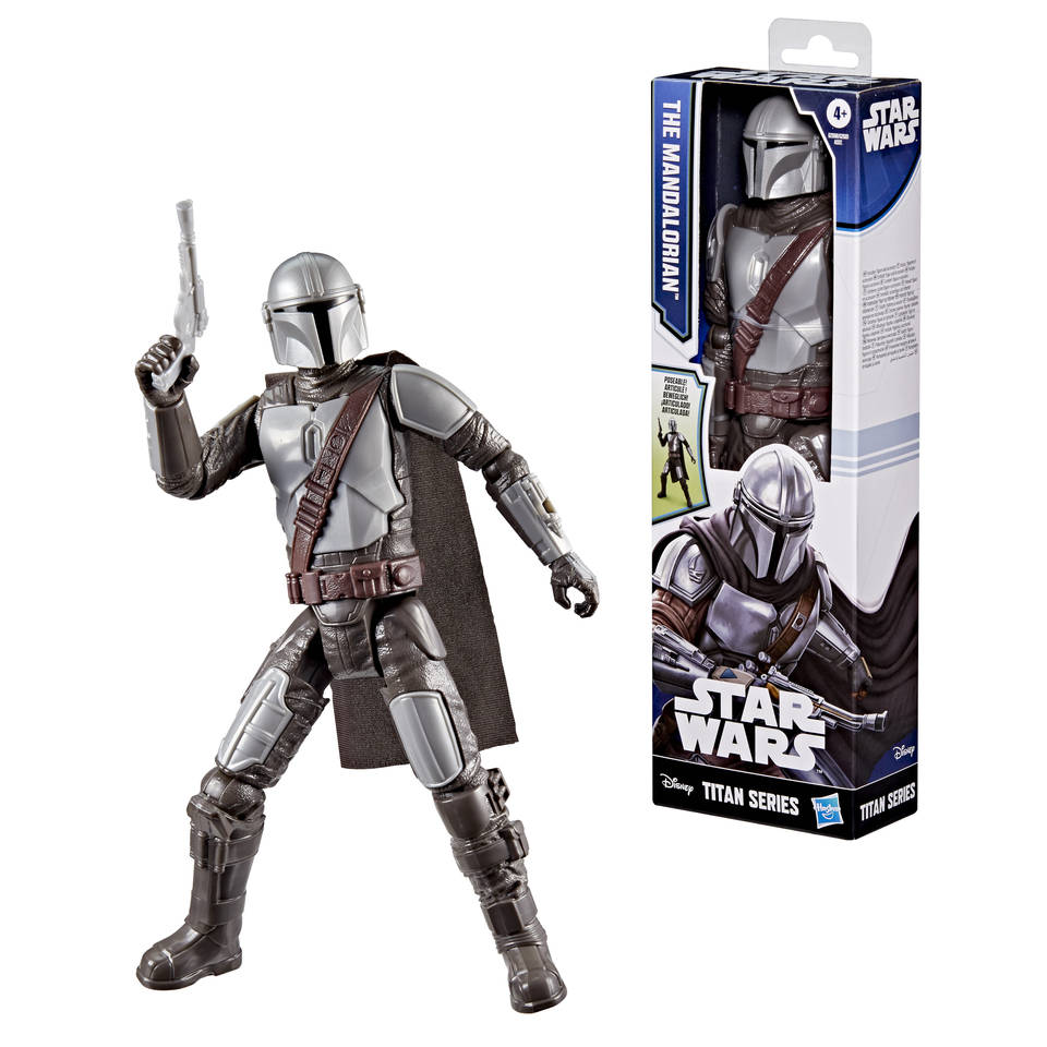 Star Wars Titan Series actiefiguur Mandalorian Main Image