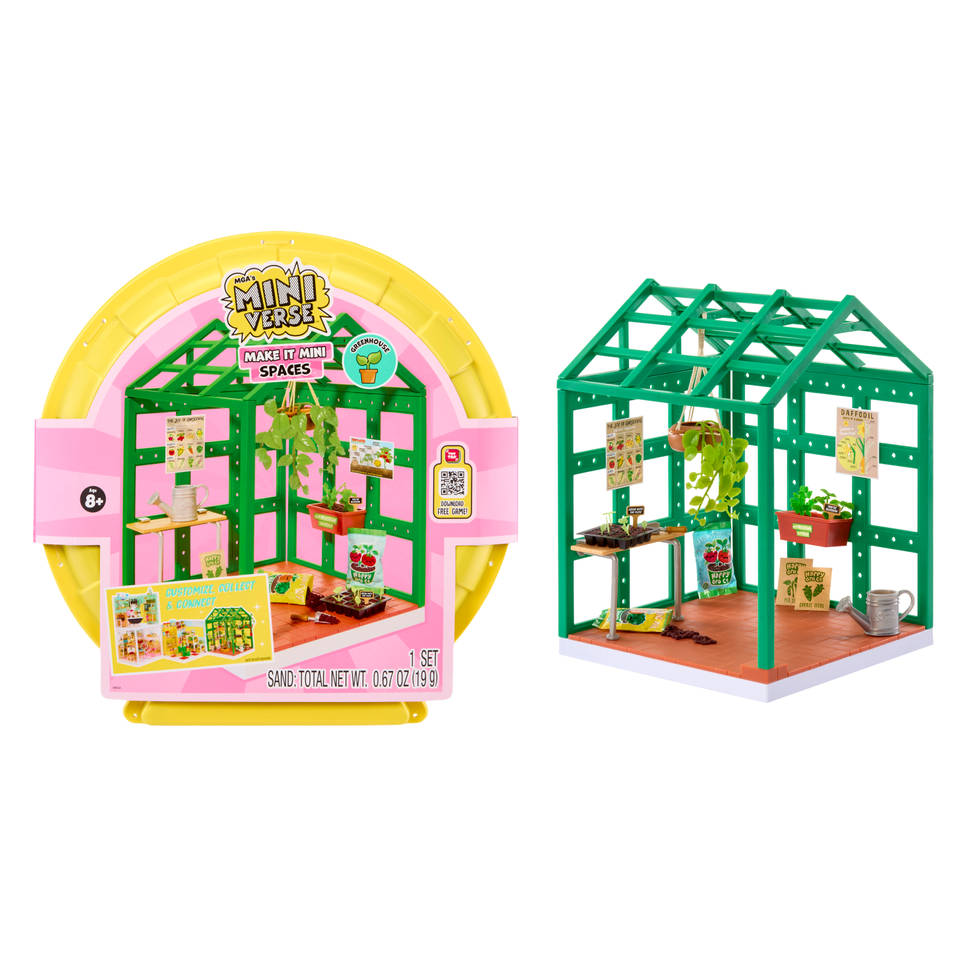 MGA's Miniverse Spaces starter pack Greenhouse