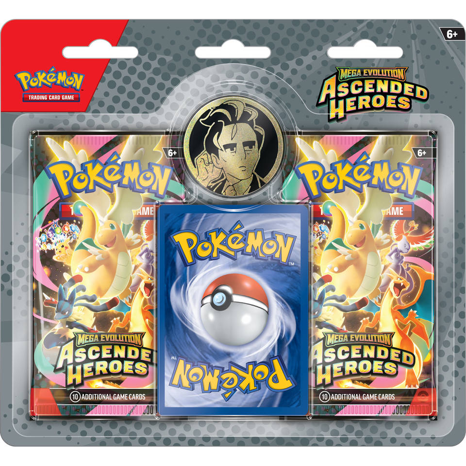 Pokémon TCG Mega Evolution Ascended Heroes 2-pack blister