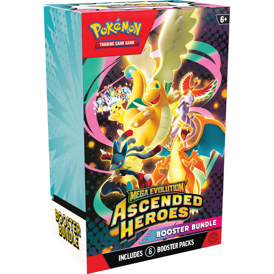 Pokémon TCG Mega Evolution Ascended Heroes booster bundel