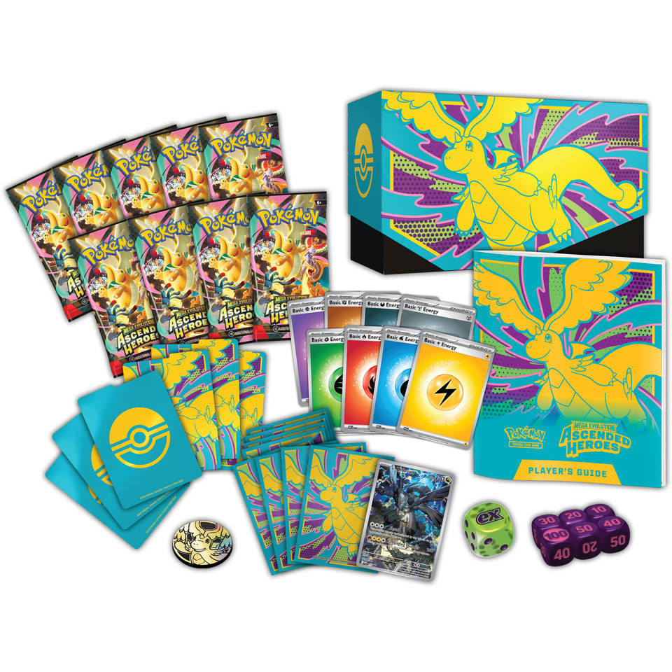 ポケモンカードゲーム Elite Trainer Box アセンデッドヒーローズ Pokémon TCG Mega Evolution Ascended Heroes Elite Trainer Box