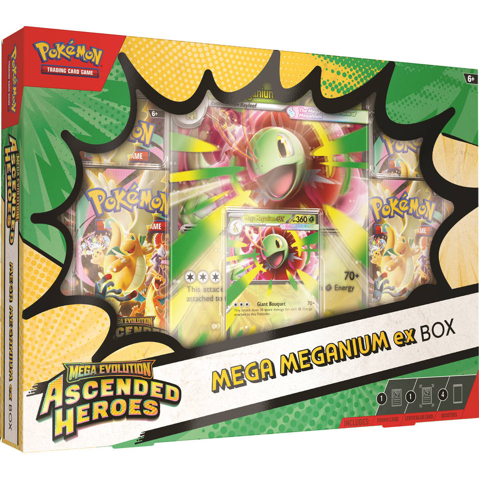 Pokémon TCG Mega Evolution Ascended Heroes ex box