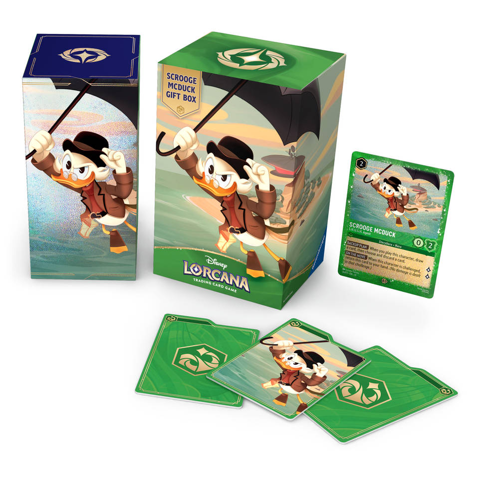 Disney Lorcana TCG Winterspell Dagobert Duck gift box Main Image