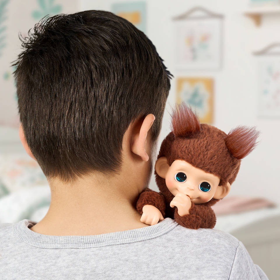 Little Live Pets My Baby Monkey Chikki Cherry