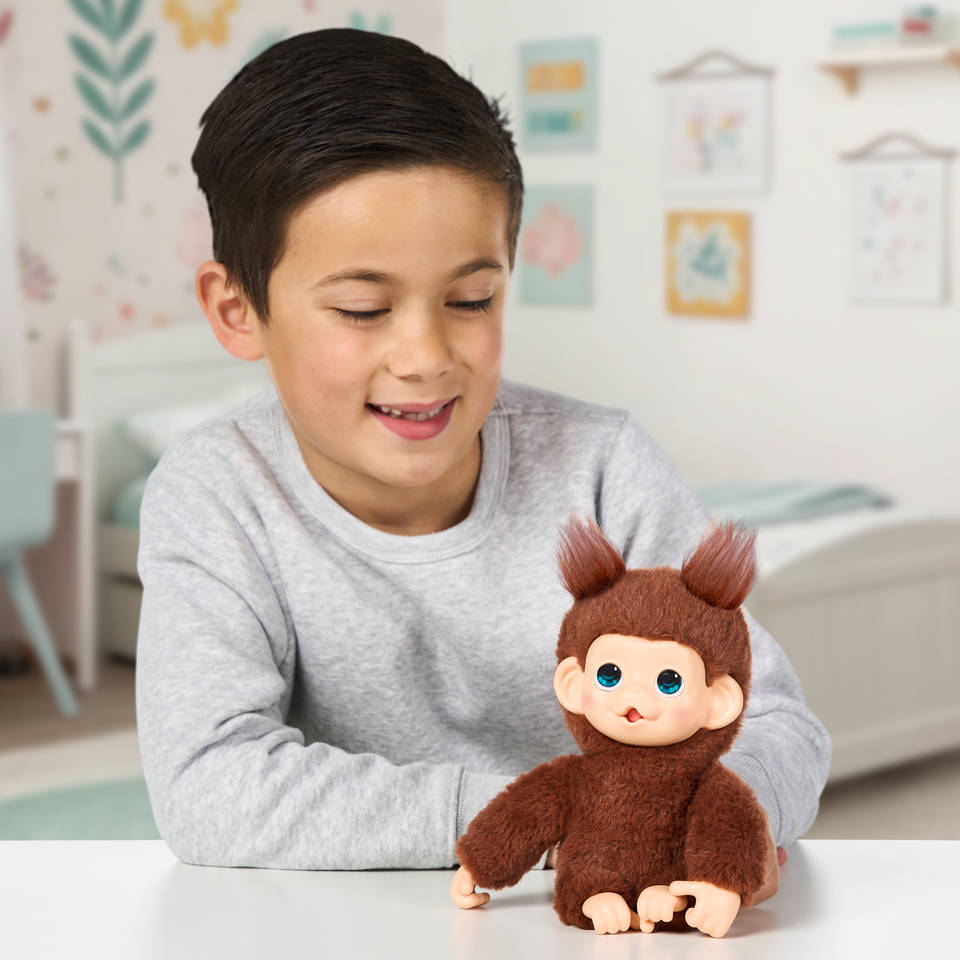 わん茶ちゃん キープ Little Live Pets My Baby Monkey Chikki Cherry