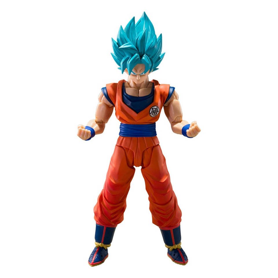 Dragon Ball Super S.H. Figuarts actiefiguur Super Saiyan Blue Son Goku - 15 cm Main Image