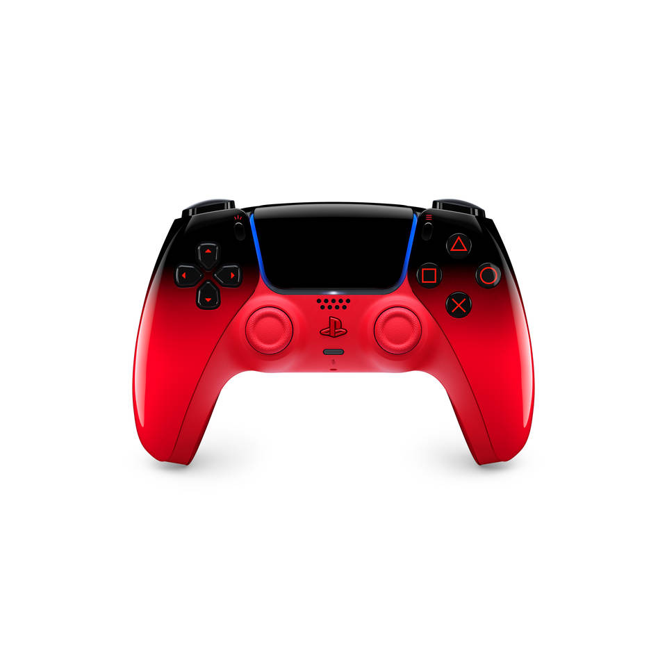 PS5 DualSense draadloze controller Techno Red Main Image