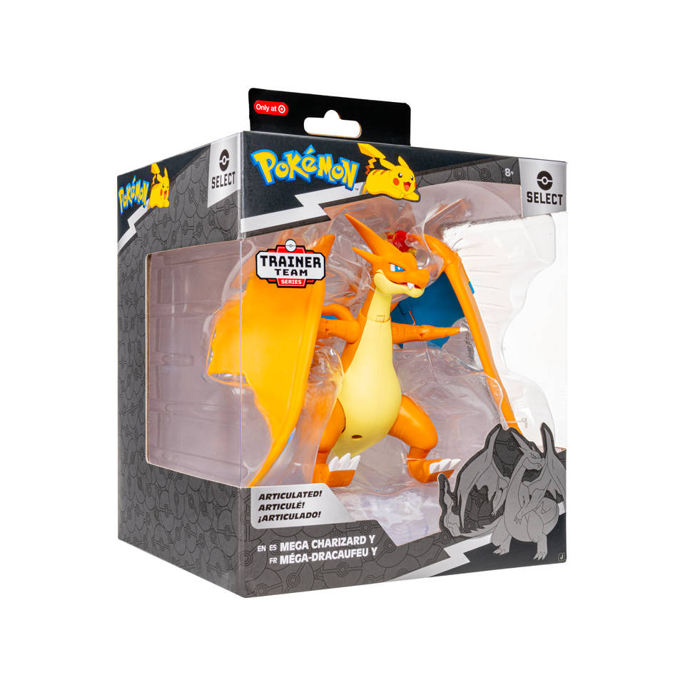 Pokémon Mega-Charizard Y beweegbare figuur - 15 cm Main Image
