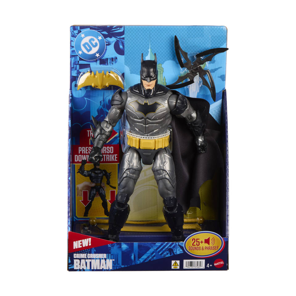 Mattel DC Core Crime Crusher Batman actiefiguur