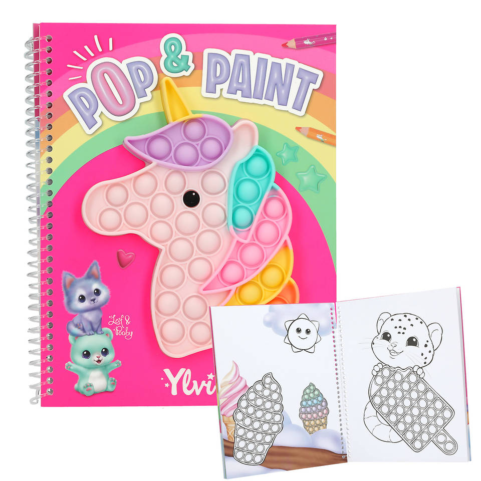 Ylvi Pop & Paint kleurboek