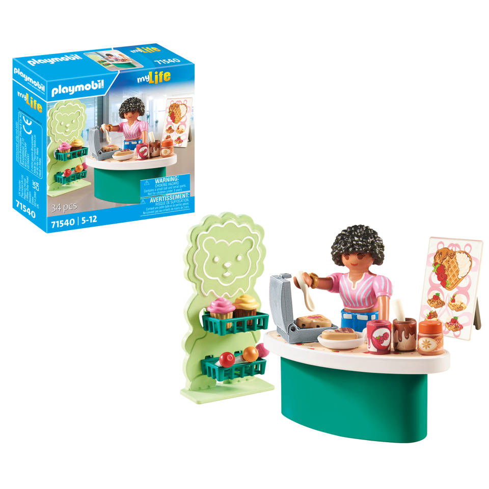 PLAYMOBIL My Life snoepkraam 71540 Main Image
