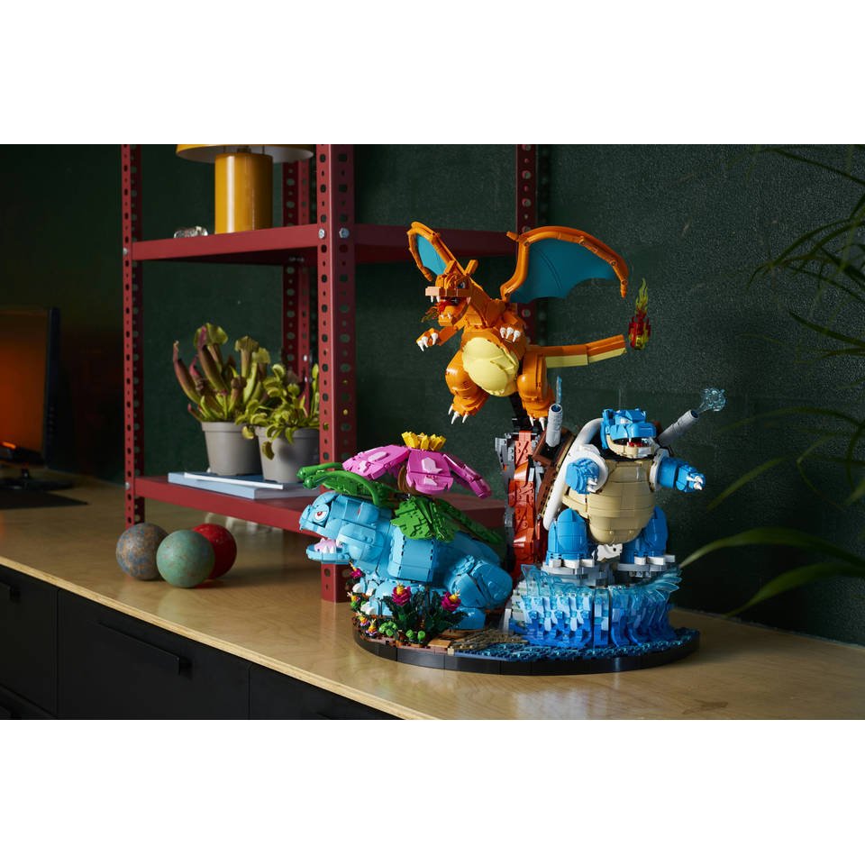 LEGO Pokémon Venusaur, Charizard en Blastoise 72153