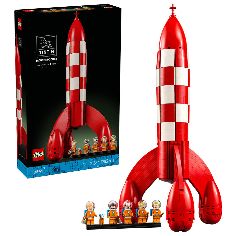 LEGO Ideas Kuifje maanraket 21367