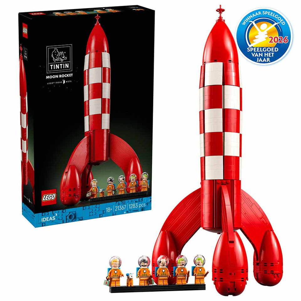 LEGO Ideas Kuifje maanraket 21367