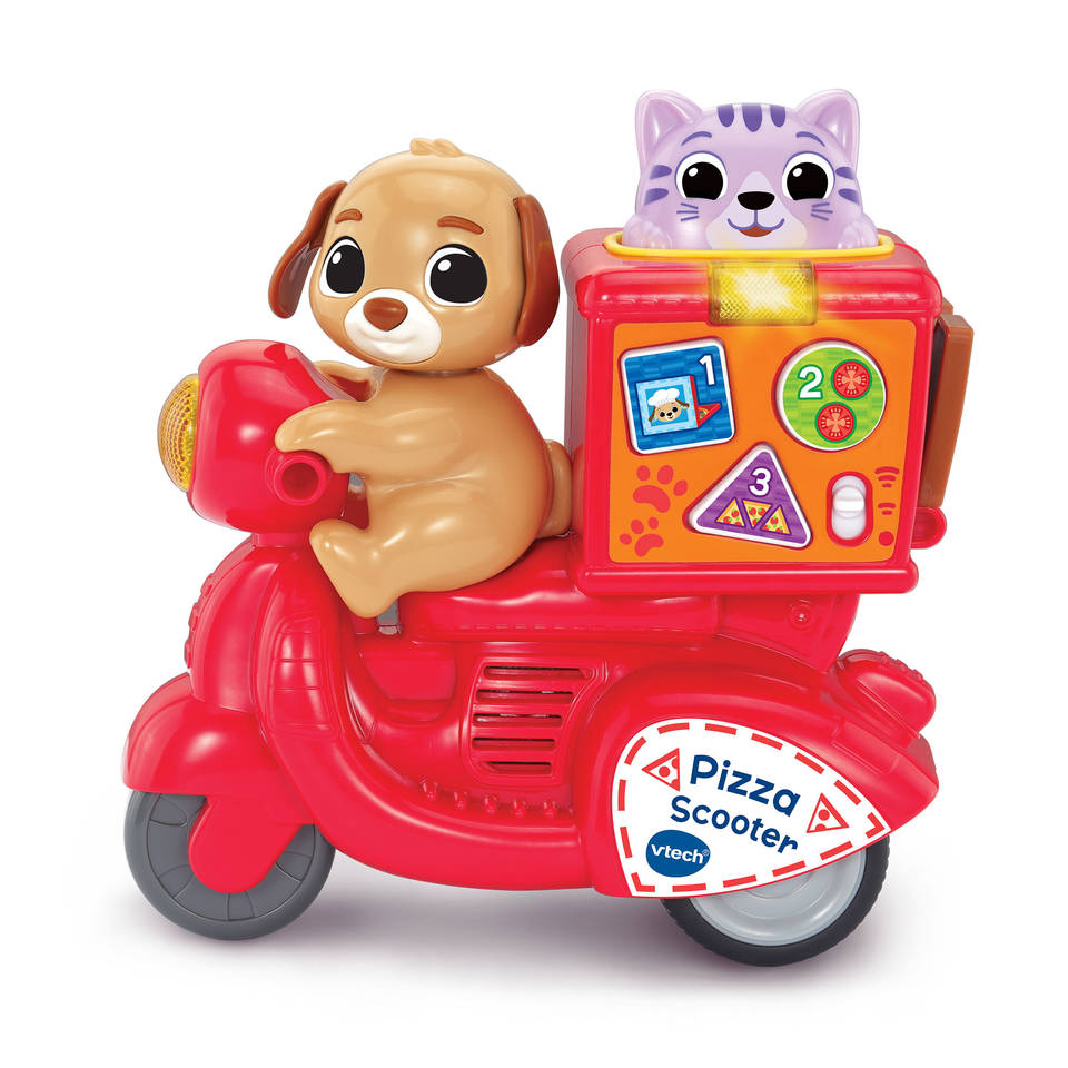 VTech Press & Go pizza scooter Main Image
