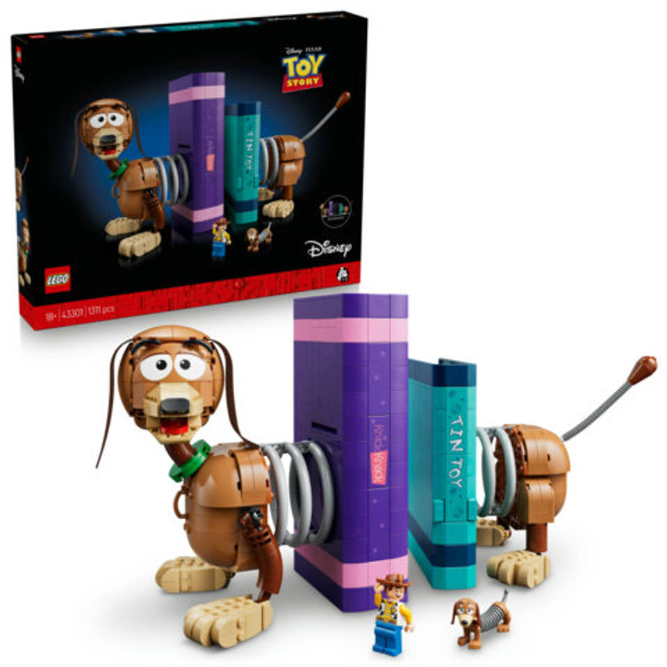 LEGO Disney Toy Story Slinky Hond boekensteunen 43301