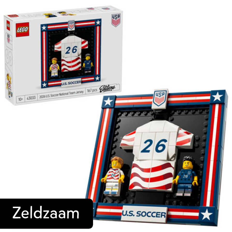 LEGO Editions shirt van het Amerikaanse nationale voetbalteam 43033