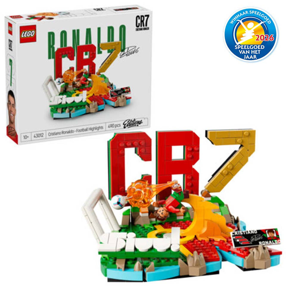LEGO Editions Cristiano Ronaldo voetbalhoogtepunten 43012