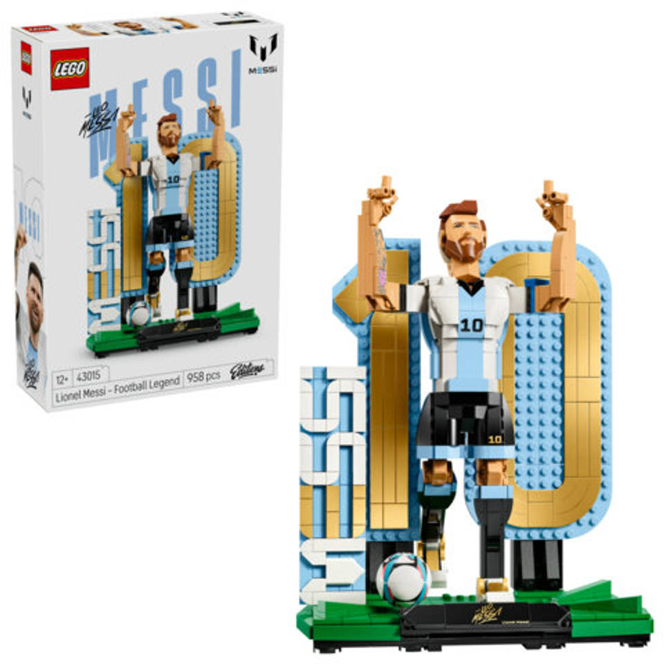 LEGO Editions Lionel Messi voetballegende 43015