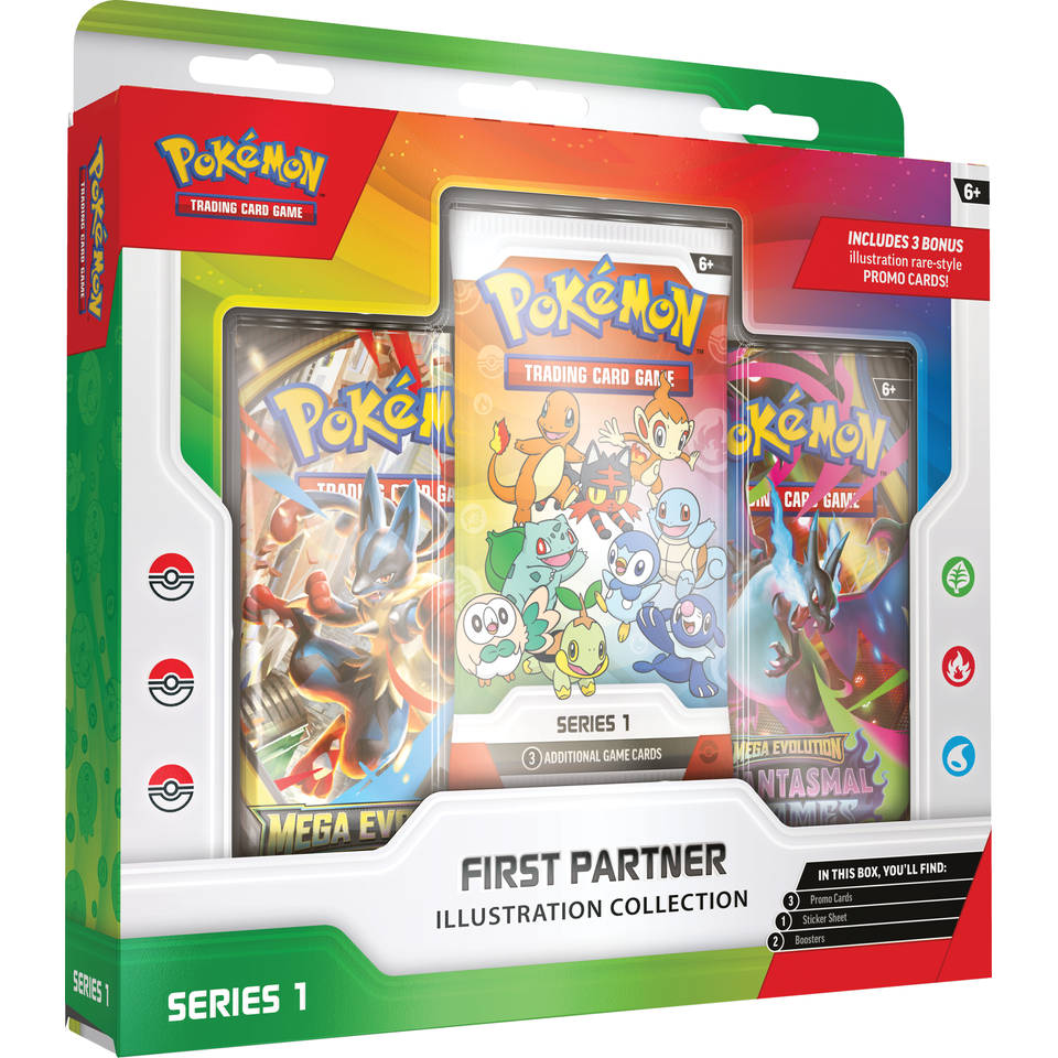 Pokémon TCG First Partner Illustration Collection-Series 1