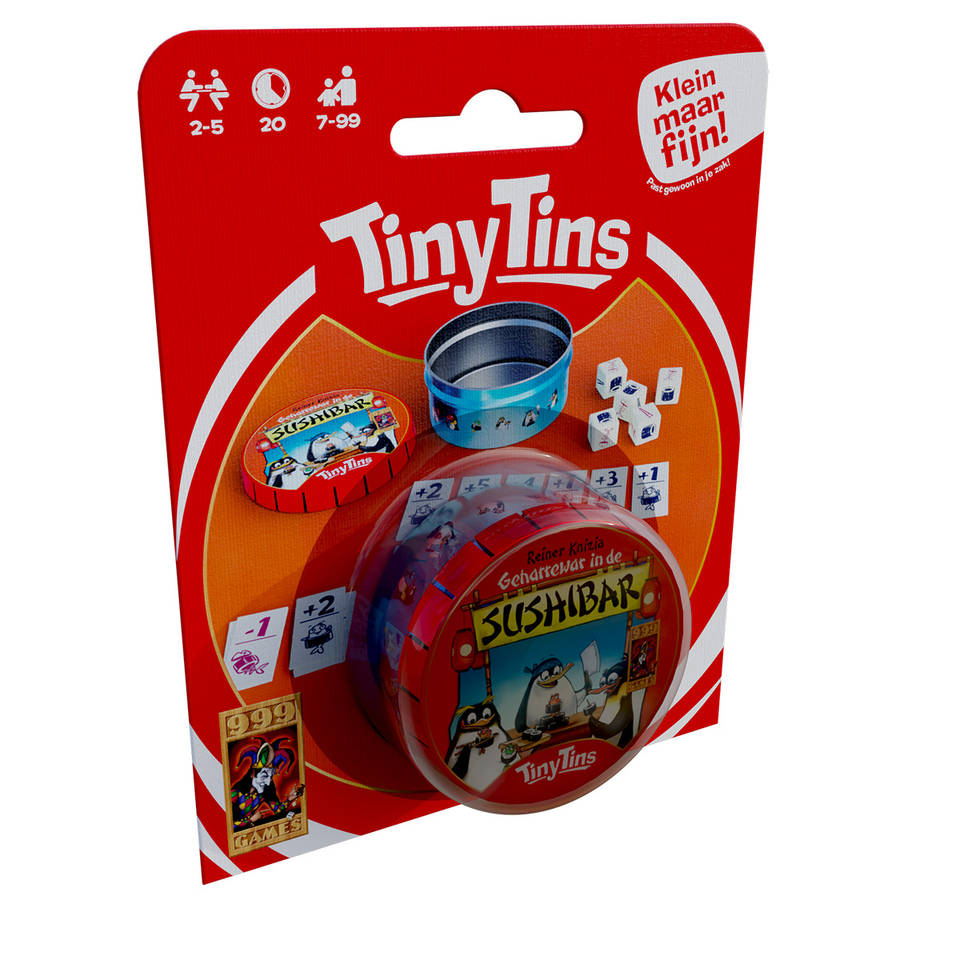Tiny Tins: geharrewar in de sushibar