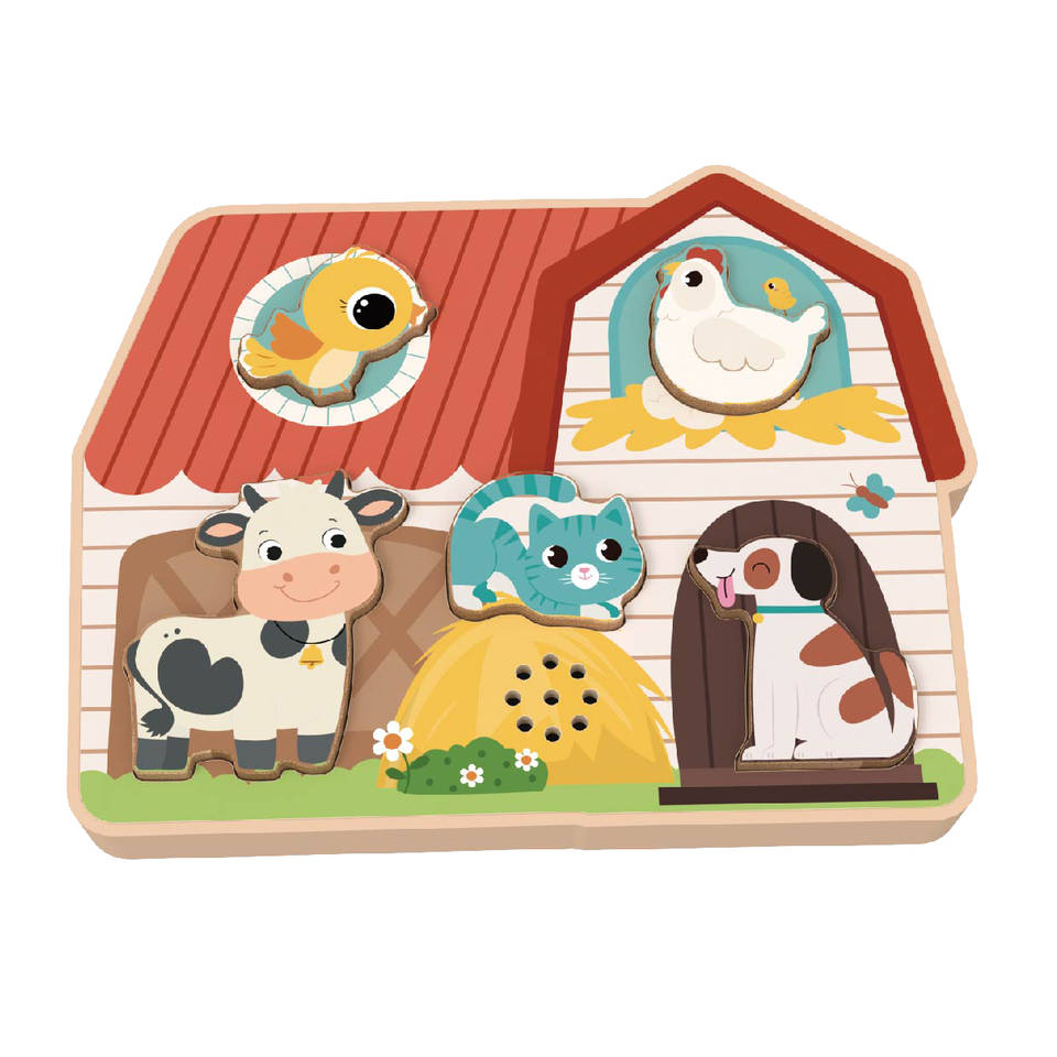 Zookabee houten puzzel boerderij Main Image