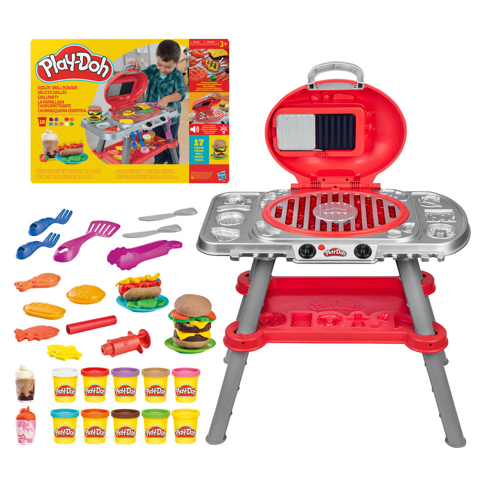 Play-Doh Sizzlin' Grill Party barbecue-set