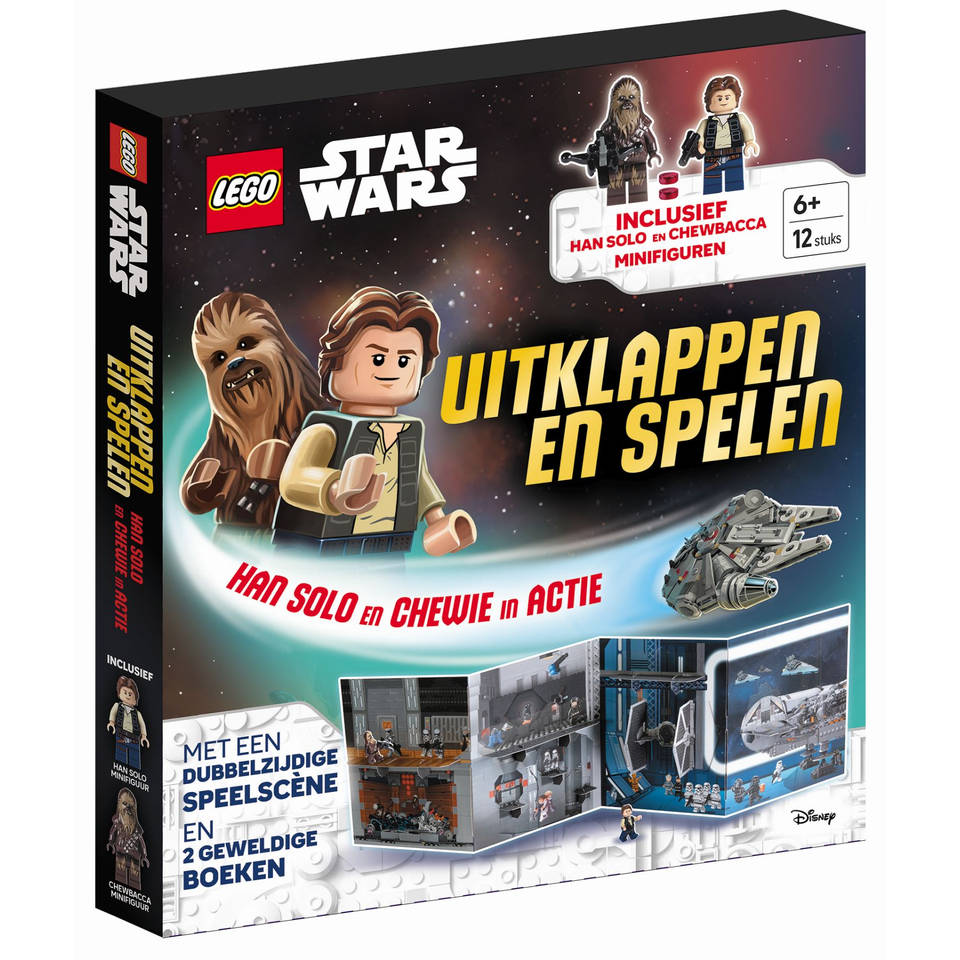 LEGO Star Wars uitklappen en spelen: Han Solo en Chewie in actie