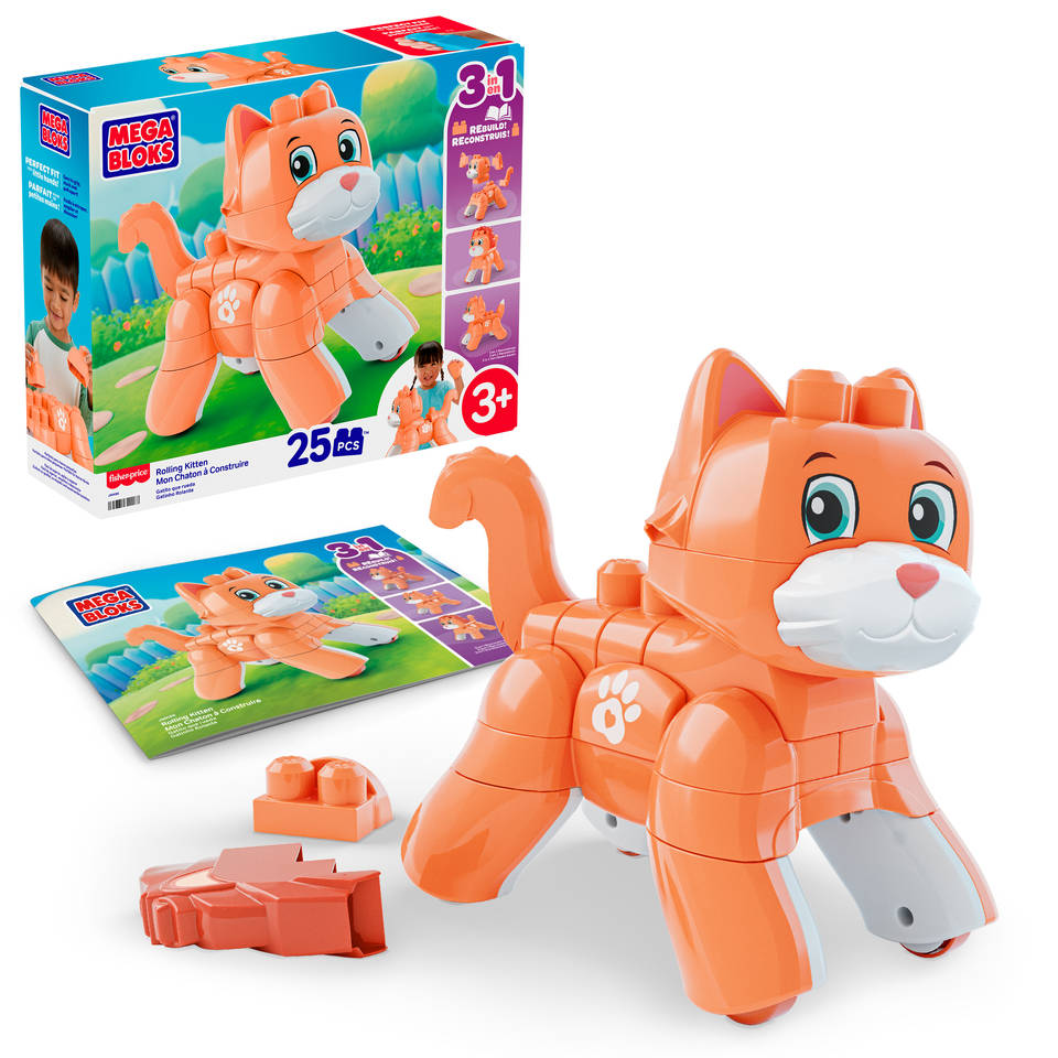 MEGA Bloks rollende kitten