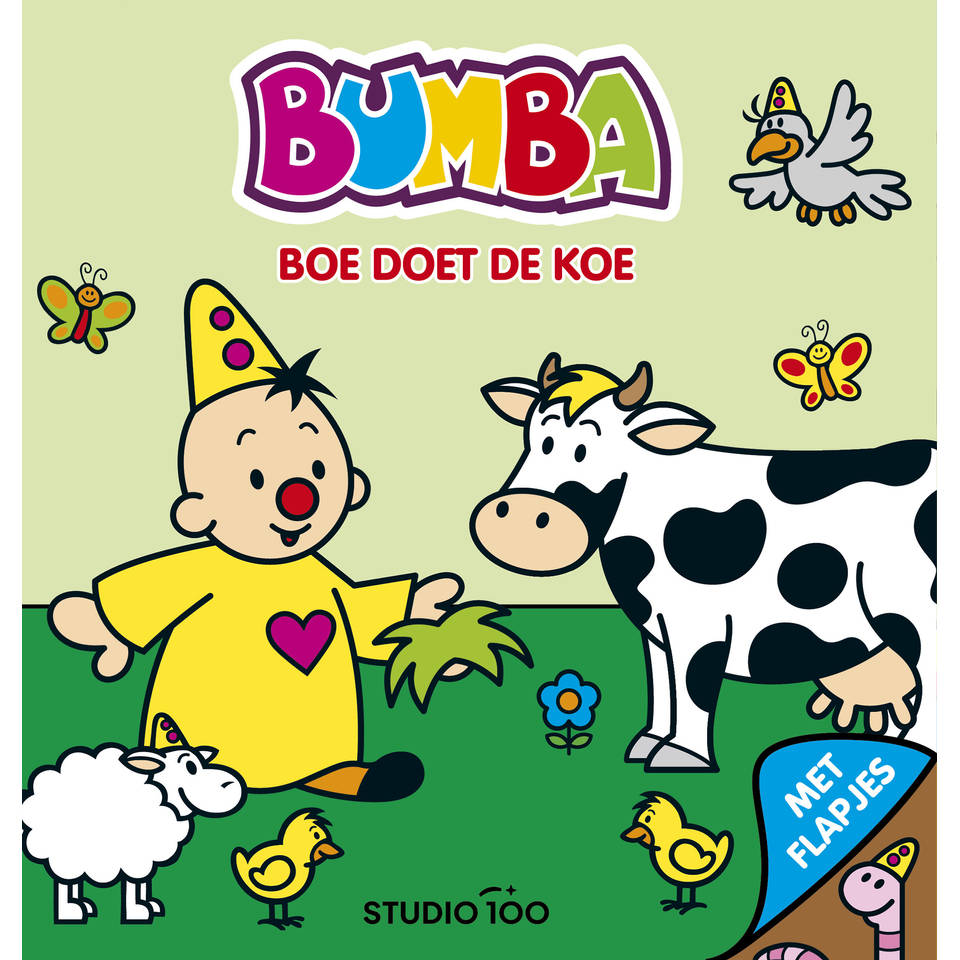 Bumba kartonboek met flapjes Boe doet de koe Main Image
