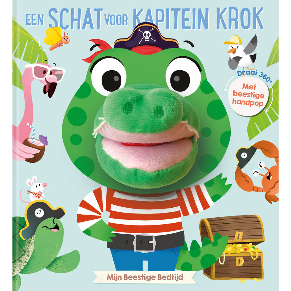 Mijn beestige bedtijd: een schat voor kapitein Krok