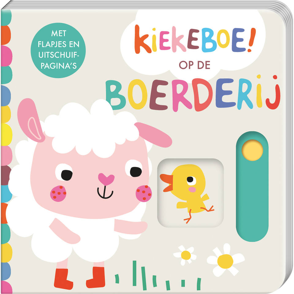 Kiekeboe op de boerderij flapjesboek