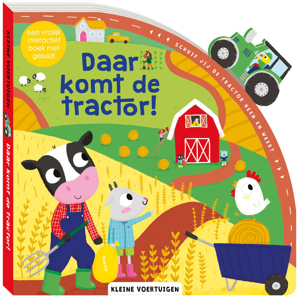 Kleine voertuigen daar komt de tractor