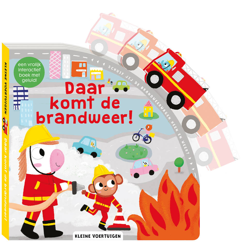 Kleine voertuigen: daar komt de brandweer
